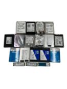 Assorted pre-owned SSD's/HDD's (Data wiped).