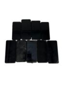 Assorted pre-owned smartphones sold for parts (All items Google account locked. Sold as seen for par