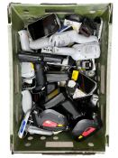 Assorted pre-owned handheld mobile barcode scanners (Sold as seen for parts only).