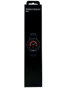 As new Samsung Galaxy Watch Pro 5 (Bluetooth, 45mm) in Black Titanium (P/N: SM-R920NZKABRI) (Box sea