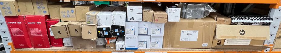 Assorted printer cartridges and related items (All items sold as seen).