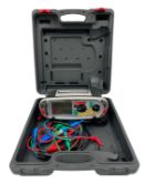 Pre-owned Megger MFT1711 Multifunction Tester with cables in carry case (Last cal 2022) (Untested, s