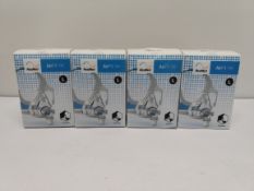 Four as new ResMed AirFit F20 full face mask for sleep apnoea, Medium (REF: 64006, EAN: 619498640065