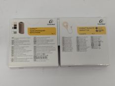 Two as new Cochlear hearing aid products.