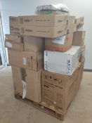 A pallet of assorted medical products, equipment and other related items to include safety needles,