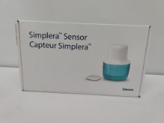 An as new Medtronic Simplera Sensor Capteur Simplera, 5 x MMT5100J (REF: MMT-5100JC1, EXP: 2025-08-0