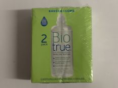 Ten as new Bausch+Lomb BioTrue multi-purpose solution (2 pack) 300ml (EXP: 2026/06).