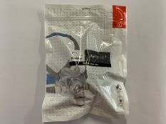 Three as new Resmed Airfit F30 Mask Systems, size small (REF: 64110).