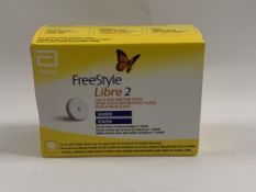 As new Abbott FreeStyle Libre 2 Flash Glucose Monitoring Systems Sensor (EXP: 2026-03-31).