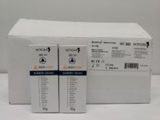 Twenty-four as new Integra MediHoney barrier cream, anti-bacterial skin cream (50g per tube, REF: 58