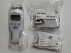 An as new Hilllrom Welch Allyn SureTemp Plus Electronic Thermometer with wall holder (REF: 01692-400