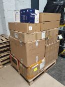 A pallet of assorted expired medical items an related (Please Note: these items have expired/past th