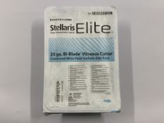 *REDUCED* Box of Six Stellaris Elite 25 ga. Bi-Blade Vitreous Cutter Combined Wide-Field Stellaris E