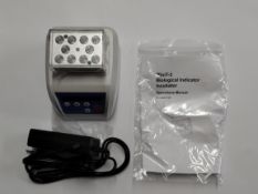 An as new Biological Indicator Incubator, DC24V, 2A (MN: MiniT-3, requires UK adaptor).