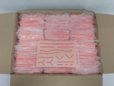 Approximately seventy five as new unbranded silicone suture training pads.