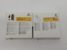 Two as new Cochlear hearing aid products.