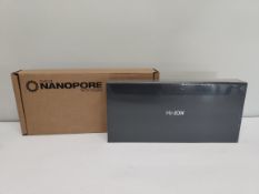 An as new Oxford Nanopore Technologies MinION Mk1C DNA RNA Sequencer for research use only (REF: MIN