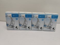Four as new ResMed AirFit F20 full face mask for sleep apnoea, Large (REF: 64007, EAN: 619498640072)