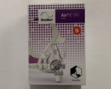 An as new Resmed Airfit F20 full face mask for her, size small (REF: 64008).
