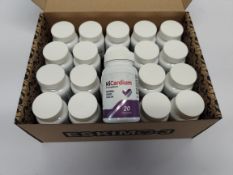 Twenty as new bottle of MiCardium for normal heart health food supplements (20 capsules per bottle,