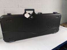 An as new Fender Acoustasonic deluxe moulded case - black.
