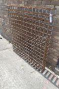 A large pre-owned wine rack holds 210 bottles Dimensions:- L52 1/2