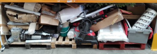 A large quantity of assorted items to include mainly homeware related items (pallets not included).