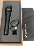A Sennheiser MD 445 Dynamic Microphone 508828 - hand held (sold as seen).