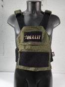 Pre-owned Bullit USA weighted fitness vest.