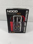 An as new Noco Boost HD GB70 ultra safe jump starter (boxed).