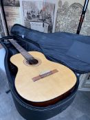 A pre-owned Giannini Froandor six string electric acoustic guitar CNPJ: 61.1960 119/0001-76, complet