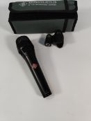 A pre-owned Neumann KMS 105 microphone (sold as seen).