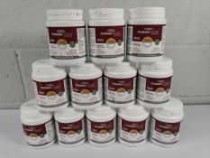 Twelve as new PharmaSolute total nutrition complete horse supplement, 500g per tub (EAN: 95063145637