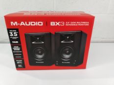As new M-Audio BX3 3.5