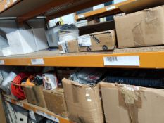 Assorted electrical and related items.