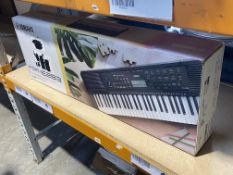 As new Yamaha PSR-E283 digital keyboard.