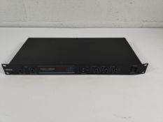 A pre-owned Yamaha REV100 Digital Reverberator (with some minor damage).