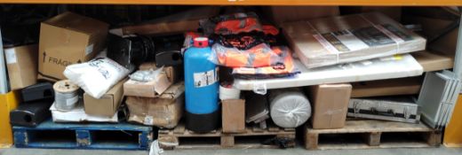 A large quantity of miscellaneous items to include mainly industrial and commercial.