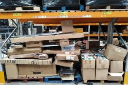 Assorted Furniture (including flatpack box 1 of 1), Stepladders and Household Items.