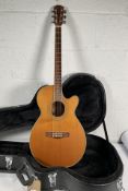 Fender Electro Acoustic Guitar JG-26SCE NS (with hard case) - Pre-owned.