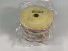 Five packs of three as new Resurfacing Buffering Wheels.