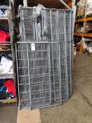 A quantity of commercial catering racking.