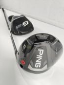 A Ping G425 Max golf club, 10.5, R/H, Alta CB 55 S shaft, ex-demo with head sleeve (375585DT).