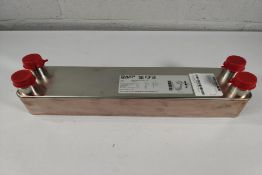 A Swep plate heat exchanger, type B28Hx30/1P-SC-S 4x1 1/4