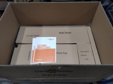 A Gear4music DD500 electronic digital drum kit with instructions, box open.