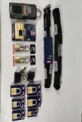 Forteen assorted security locks and chains to include Abus, Draper and Northcore.
