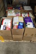 A quantity of assorted as new and pre-owned books to include fiction, educational resources and refe