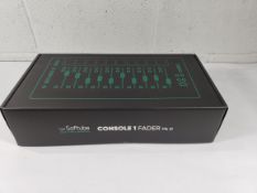 An as new Softube Console 1 MKIII Fader (motorized faders for DAW).