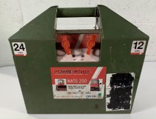 Pre-owned Powervamp NATO 200 Heavy Duty 12/24 Volt Engine Starter Pack.