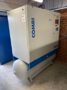 Almig Activ-Air COMBI 18-8-500-D compact and economical air compressor. 122 on load hours